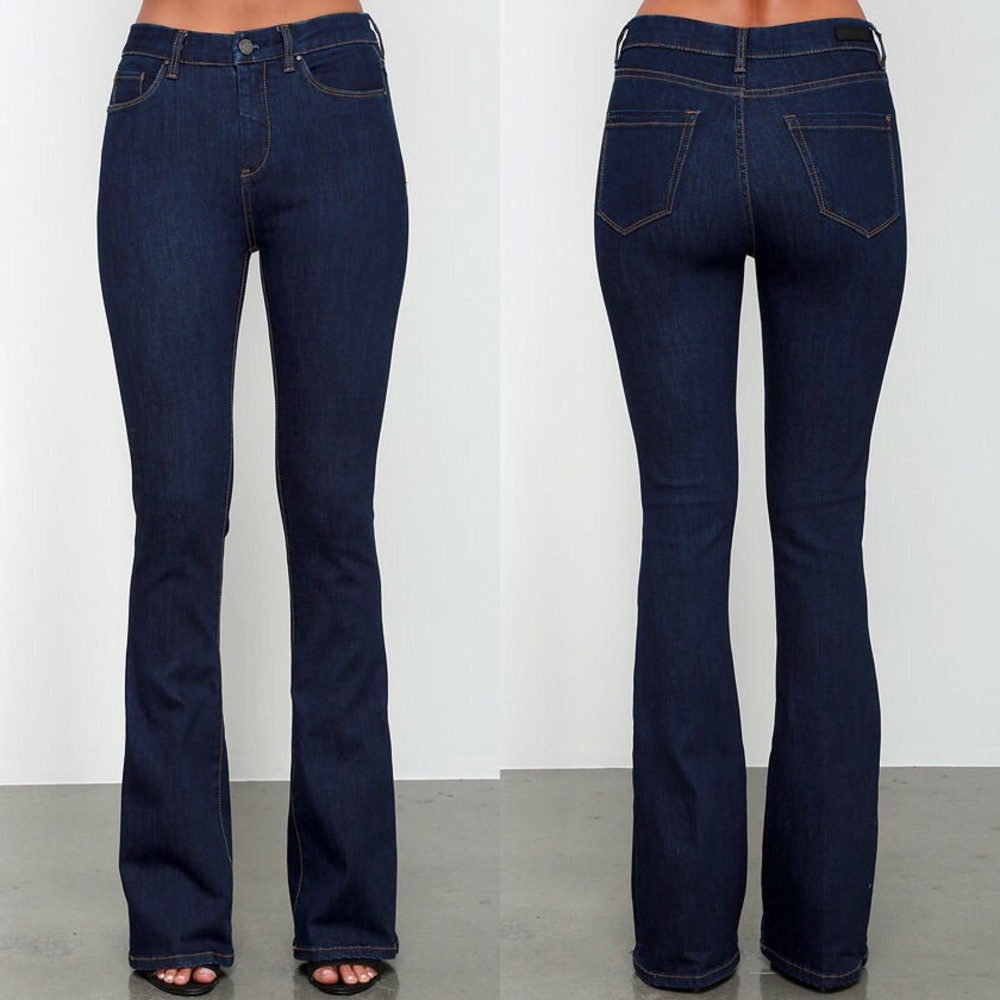 BlankNYC Lies and Alibis High Rise Flare Jeans NWOT - Picture 3 of 8